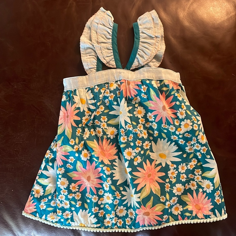 Floral Matilda Jane Tank Top. Size 4.